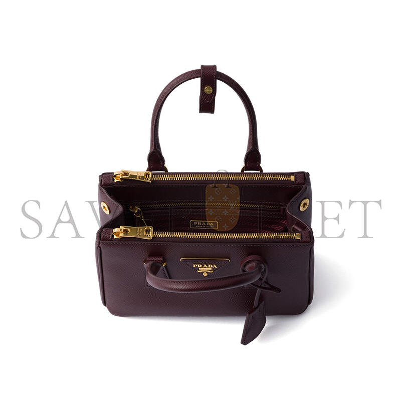 PRADA GALLERIA MINI SAFFIANO LEATHER BAG 1BA916 (21*12.5*8.5cm)